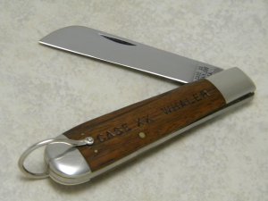Case XX Stainless USA 6 Dot (1974) Wood 1199 SH R Case XX Whaler Knife