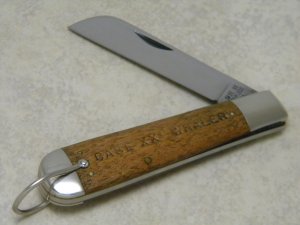 Case XX Stainless USA Dotted 1970's Wood 1199 SH R Case XX Whaler Knife