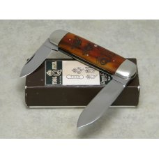 Queen Cutlery Co. Dan Burke Bone #65 Tang Stamp Series Baby Sunfish Elephant Toe Knife in Box