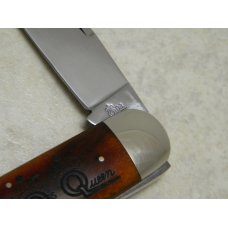 Queen Cutlery Co. Dan Burke Bone #65 Tang Stamp Series Baby Sunfish Elephant Toe Knife in Box