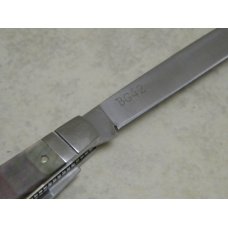 Queen Cutlery Co. Dan Burke BG42 Black Lip Pearl Serpentine Doctors Knife in Box Queen Cutlery Co. Dan Burke BG42 Black Lip Pearl Serpentine Doctors Knife in Box