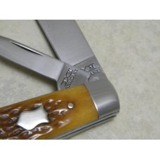 Schatt & Morgan Gowanda NY Heritage Series Stag Bone No. 1196 Jack Knife in Box c.2011 Schatt & Morgan Gowanda NY Heritage Series Stag Bone No. 1196 Jack Knife in Box c.2011