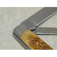 Schatt & Morgan Gowanda NY Heritage Series Stag Bone No. 1196 Jack Knife in Box c.2011 Schatt & Morgan Gowanda NY Heritage Series Stag Bone No. 1196 Jack Knife in Box c.2011