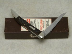 Schatt & Morgan Titusville PA USA Boker Bone Toothpick Knife in Box