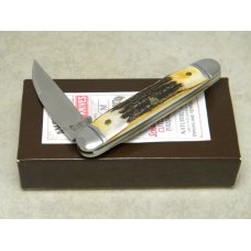 Schatt & Morgan Titusville PA USA Stag #99EJ Wharncliffe Executive Jack Knife in Box Schatt & Morgan Titusville PA USA Stag #99EJ Wharncliffe Executive Jack Knife in Box