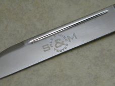 John Primble Belknap HDW & MFG Co. 5722 Green Bone Blue Grass Barlow Knife - c.1950's John Primble Belknap HDW & MFG Co. 5722 Green Bone Blue Grass Barlow Knife - c.1950's