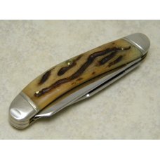 Schatt & Morgan Cutlery Co. Titusville PA Bone Series #5-V 042160 Sowbelly Knife in Box c.2011 Schatt & Morgan Cutlery Co. Titusville PA Bone Series #5-V 042160 Sowbelly Knife in Box c.2011