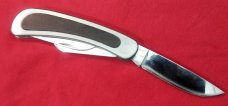 Buck Kalinga USA Black Micarta Hunting Sheath Knife Pre 1986 - NIB