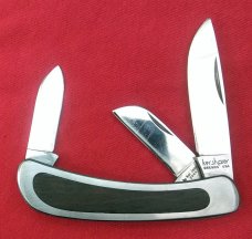 Buck Kalinga USA Black Micarta Hunting Sheath Knife Pre 1986 - NIB