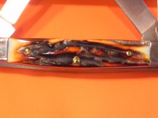 Vintage Parker Alabama USA Stockman Pocket Knife w/ Great Stag Handles - NOS -Loose Knife Vintage Parker Alabama USA Stockman Pocket Knife w/ Great Stag Handles - NOS -Loose Knife