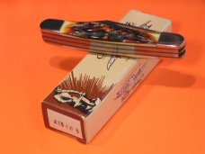 Vintage Parker Alabama USA Stockman Pocket Knife w/ Great Stag Handles - NOS -Loose Knife Vintage Parker Alabama USA Stockman Pocket Knife w/ Great Stag Handles - NOS -Loose Knife