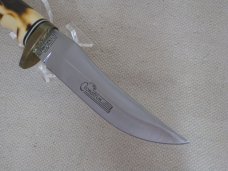SCHRADE USA 153UH Uncle Henry Golden Spike Fixed Blade Knife & Leather Sheath SCHRADE USA 153UH Uncle Henry Golden Spike Fixed Blade Knife & Leather Sheath