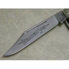 Heritage Schrade + NY USA Green Bone Everlastingly Sharp 8801 Stockman Knife c.1983 Heritage Schrade + NY USA Green Bone Everlastingly Sharp 8801 Stockman Knife c.1983