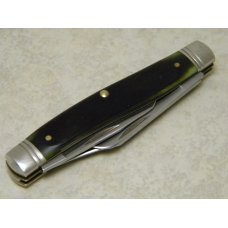 Heritage Schrade + NY USA Green Bone Everlastingly Sharp 8801 Stockman Knife c.1983 Heritage Schrade + NY USA Green Bone Everlastingly Sharp 8801 Stockman Knife c.1983