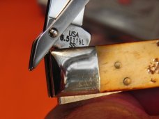 Case xx newer model (2000+) Cheetah Knife - 6.5111-1/2 L SS - with Great Bone Stag Handles -NOS Case xx newer model (2000+) Cheetah Knife - 6.5111-1/2 L SS - with Great Bone Stag Handles -NOS