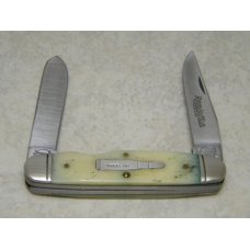 Remington USA 1997 Bone 15th Anniversary R4468 Bullet Muskrat Knife in Box Remington USA 1997 Bone 15th Anniversary R4468 Bullet Muskrat Knife in Box