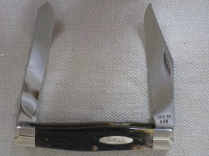 CASE XX 6275SP MOOSE 6 DOT (1984) "NEW GRIND" 2 BLADE POCKET KNIFE
