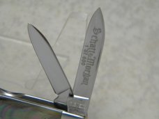 Schatt & Morgan Keystone Series XVII Black Pearl 154230 Small Congress Knife in Box c.2007 Schatt & Morgan Keystone Series XVII Black Pearl 154230 Small Congress Knife in Box c.2007
