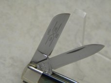 Schatt & Morgan Keystone Series XVII Black Pearl 154230 Small Congress Knife in Box c.2007 Schatt & Morgan Keystone Series XVII Black Pearl 154230 Small Congress Knife in Box c.2007
