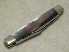 Schatt & Morgan Keystone Series XVII Black Pearl 154230 Small Congress Knife in Box c.2007 Schatt & Morgan Keystone Series XVII Black Pearl 154230 Small Congress Knife in Box c.2007