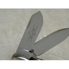 Schatt & Morgan Keystone Series XVII Red Bone 044163 Railsplitter Stockman Knife in Box c.2007 Schatt & Morgan Keystone Series XVII Red Bone 044163 Railsplitter Stockman Knife in Box c.2007