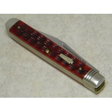 Schatt & Morgan Keystone Series XVII Red Bone 042197 Slim Jack Knife in Box c.2007 Schatt & Morgan Keystone Series XVII Red Bone 042197 Slim Jack Knife in Box c.2007