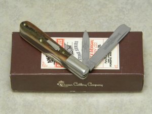 Schatt & Morgan Keystone Series XVIII Mammoth Ivory 122367 Mini Razor Barlow Knife in Box c.2008