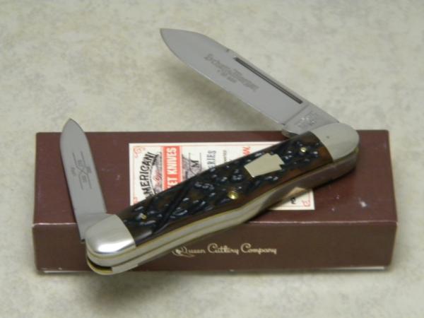 Schatt & Morgan Keystone Series XVIII Brown Worm Groove Bone 042276 Swell Center Knife in Box c.2008 Schatt & Morgan Keystone Series XVIII Brown Worm Groove Bone 042276 Swell Center Knife in Box c.2008
