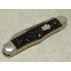 Schatt & Morgan Keystone Series XVIII Brown Worm Groove Bone 042276 Swell Center Knife in Box c.2008 Schatt & Morgan Keystone Series XVIII Brown Worm Groove Bone 042276 Swell Center Knife in Box c.2008