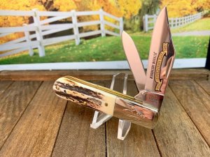 Case Barlow 2006 Junior Member Annual Club Knife in Stag
