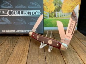 Boker 1981 Commemorative Stockman in Mahogany Bone