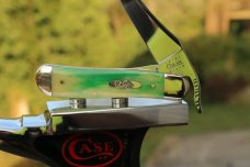 CASE XX SFO 2000 BRIGHT GREEN RUSSLOCK
