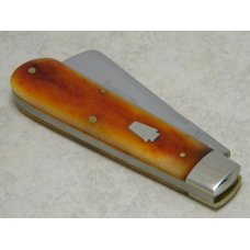 Schatt & Morgan Keystone Series XIX October Harvest Bone 04162C Cotton Sampler Knife in Box c.2009