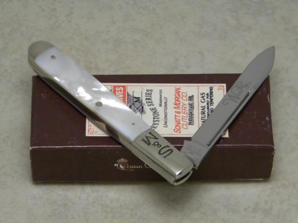 Schatt & Morgan Keystone Series XX Mother of Pearl 051297 Doctor's Knife in Box c.2010