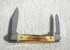 Fight'n Rooster Frank Buster Celebrated Cutlery Germany Stag 1994 Anglo Saxon Whittler Club Knife