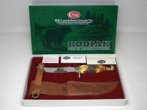 Case XX USA 2016 Stag Kodiak Fixed Blade Sheath Knife in Box