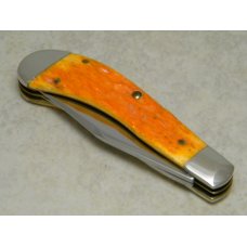 Case XX USA 2004 Orange Bone T.B.62110 Tony Bose Saddlehorn Knife in Box Case XX USA 2004 Orange Bone T.B.62110 Tony Bose Saddlehorn Knife in Box