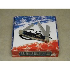 Case XX USA 2018 Jigged Blue Bone 6318 Serpentine Stockman Knife in Box