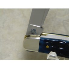 Case XX USA 2018 Jigged Blue Bone 6318 Serpentine Stockman Knife in Box