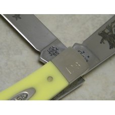 Case XX USA 2005 Yellow 3254 SS "The Hillbilly" Trapper Knife in Box Case XX USA 2005 Yellow 3254 SS "The Hillbilly" Trapper Knife in Box