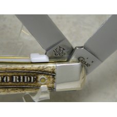 Case XX USA 2016 Laser Engraved Bone 6254 SS Harley Davidson Born To Ride Trapper Knife in Box Case XX USA 2016 Laser Engraved Bone 6254 SS Harley Davidson Born To Ride Trapper Knife in Box