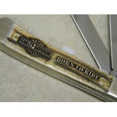 Case XX USA 2016 Laser Engraved Bone 6254 SS Harley Davidson Born To Ride Trapper Knife in Box Case XX USA 2016 Laser Engraved Bone 6254 SS Harley Davidson Born To Ride Trapper Knife in Box