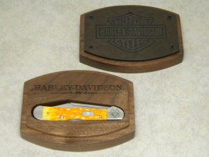 Case XX USA 2016 Orange Bone 61749L SS Harley Davidson Mini Copperlock Knife in Box