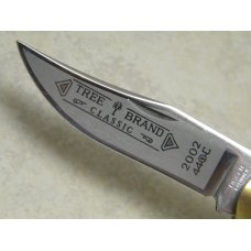 Boker Solingen Germany Stainless Tree Brand Classic Wood 2002 Lockback Knife in Box Boker Solingen Germany Stainless Tree Brand Classic Wood 2002 Lockback Knife in Box