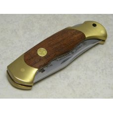 Boker Solingen Germany Stainless Tree Brand Classic Wood 2002 Lockback Knife in Box Boker Solingen Germany Stainless Tree Brand Classic Wood 2002 Lockback Knife in Box