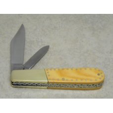 Ka-Bar 1014 USA Custom Yellow Micarta Barlow Knife Ka-Bar 1014 USA Custom Yellow Micarta Barlow Knife