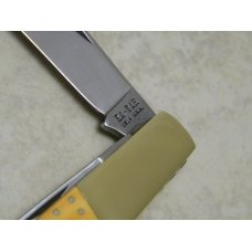 Ka-Bar 1014 USA Custom Yellow Micarta Barlow Knife Ka-Bar 1014 USA Custom Yellow Micarta Barlow Knife