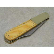 Ka-Bar 1014 USA Custom Yellow Micarta Barlow Knife Ka-Bar 1014 USA Custom Yellow Micarta Barlow Knife