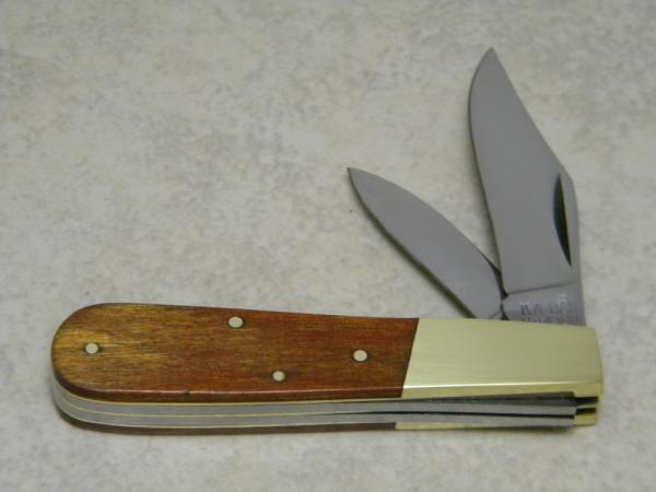 Ka-Bar 1014 USA Wood Barlow Knife