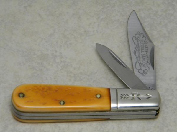 Russell USA Commemorative Issue 1875-1975 Delrin Barlow Knife